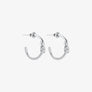 Knot Mini Hoops