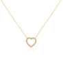 Diamond Heart Mini Necklace