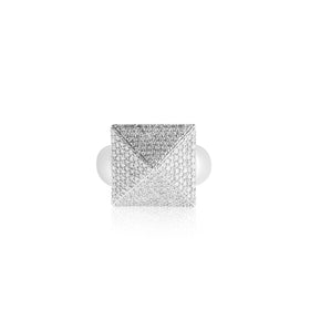 Diamond Pyramid One Stud Ring