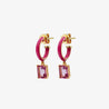IRIS hoops sophie by sophie pink
