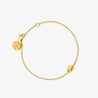 KnotbraceletGoldplatedsilvekopiera