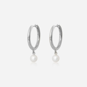 Pearl Mini Hoops