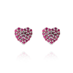 Heart Studs