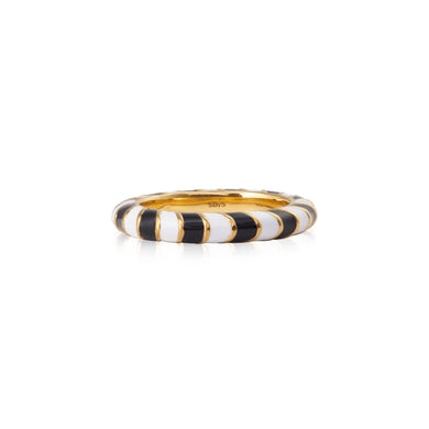 Enamel Stripe Ring