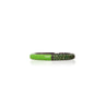 18k oxidized gold silver enamel lime green sapphire ring sophie by sophie