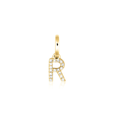 Diamond Letter Pendant 6