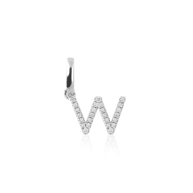 Diamond Letter Pendant 6