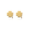 clover studs earrings orhangen symbol plain _gold_jewellery smycken symbol gold silver guld sophie by sophie_82626400 43b8 4804 9c62 edcb736af272