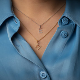 18k  White Gold Necklace