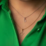 Diamond Letter Pendant 6