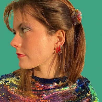 sophie-by-sophie-red-white-cocktail-earring-enamel-thin-hoops